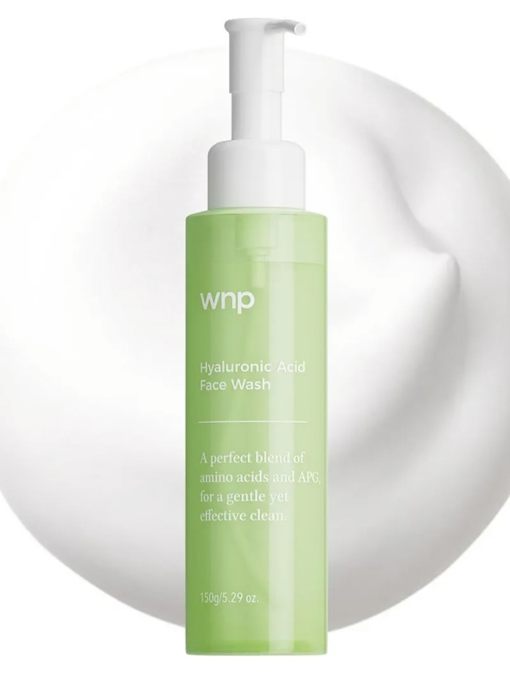 WNP Hyaluronic Acid Face Wash 5.29oz BNIB Sealed Pump